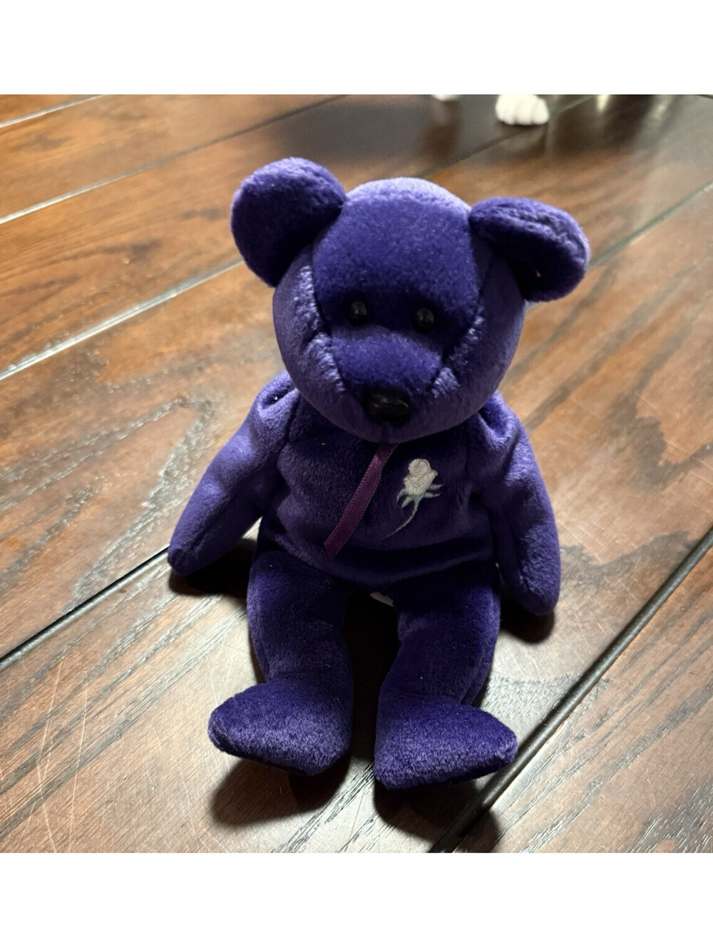 Ty Beanie Babies Princess Purple Bear Plush Vintage 1997 All Ages‎